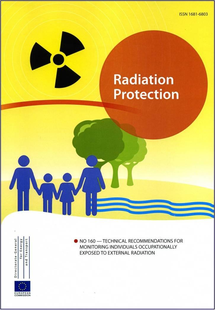 RP160 - Technical recommendations for monitoring individuals occupationally exposed to external radiation